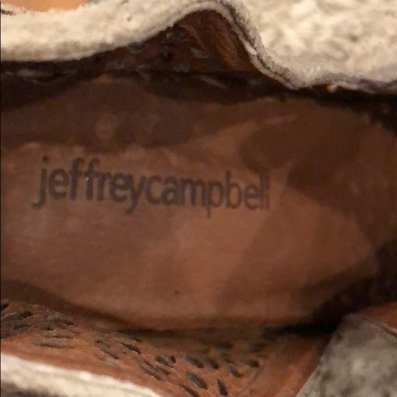 Jeffrey Campbell Rosalee Suede Perforated Booties - Picture 5 of 9